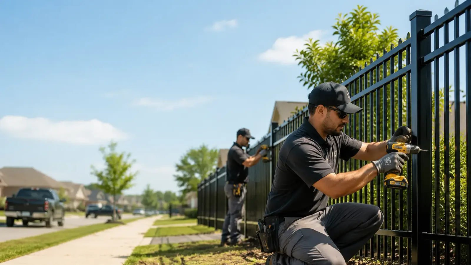 Metal Fence Installation in Keithville, LA